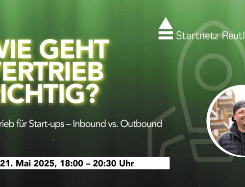 Startnetz Werkstatt: Wie geht Vertrieb richtig?