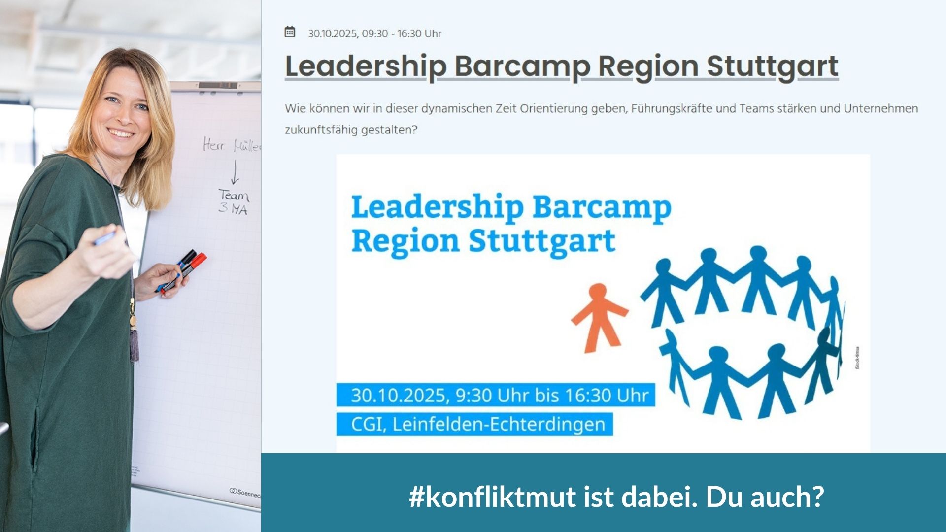 Leadership Barcamp Stuttgart Teilnehmer profitieren