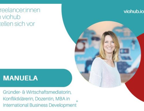 Wirtschaftsmediation mit viohub: Manuela Zehender stellt sich vor